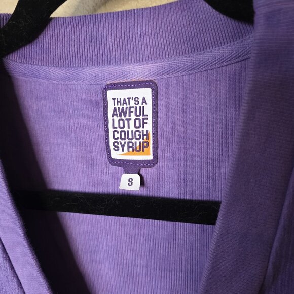 Desto Dubb Awful Lot of Cough Syrup Prep Cardigan - Size Small - Limited Edit - Picture 2 of 6